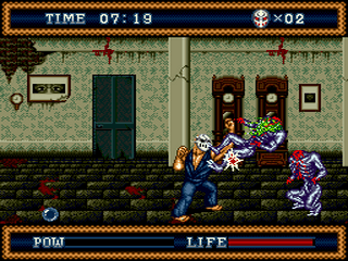Splatterhouse Part 3 screenshot 6 for Sega Mega Drive